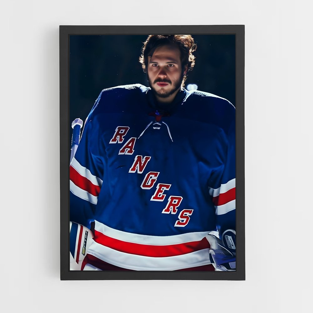 Poster The Bearded Goalie – affiche Hockey sur glace (vue 2)